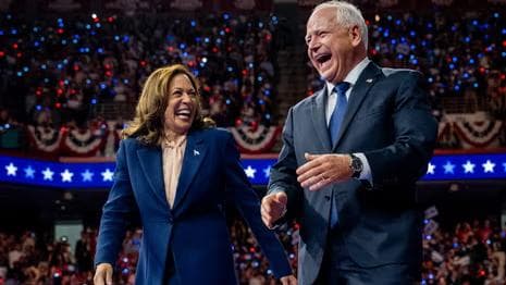 Tim Walz Accepts Democratic Party Nomination for Vice President