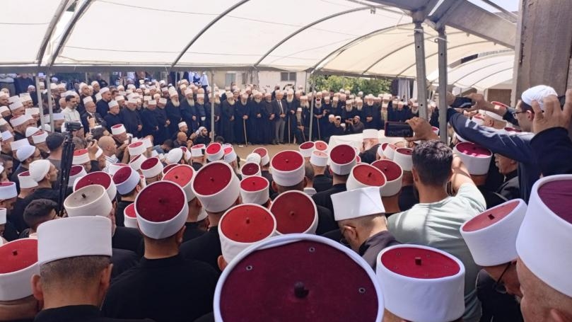 طائفة الموحدين الدروز تودّع الشيخ الجليل أبو علي حسين الصيفي