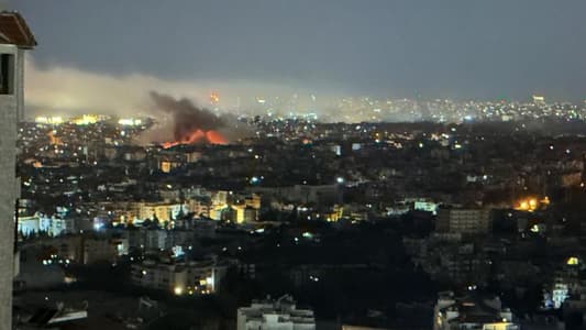 بالفيديو: غارة على تحويطة الغدير