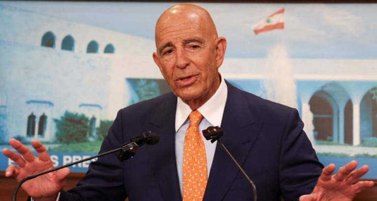 برّاك يحذّر: إذا لم يتحرك لبنان سيعود إلى "بلاد الشام"