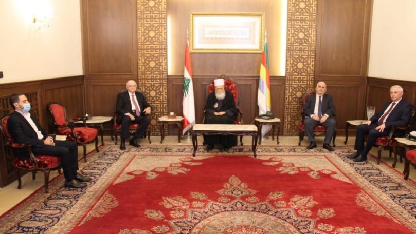 Sheikh Akl meets “Al-Liwaa” newspaper delegation over general situation