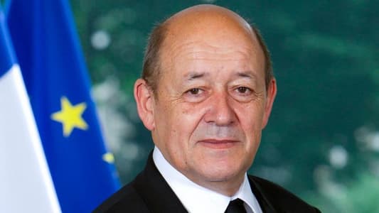 Le Drian is currently meeting with MPs Michel Douaihy, Halima Kaakour and Paula Yacoubian