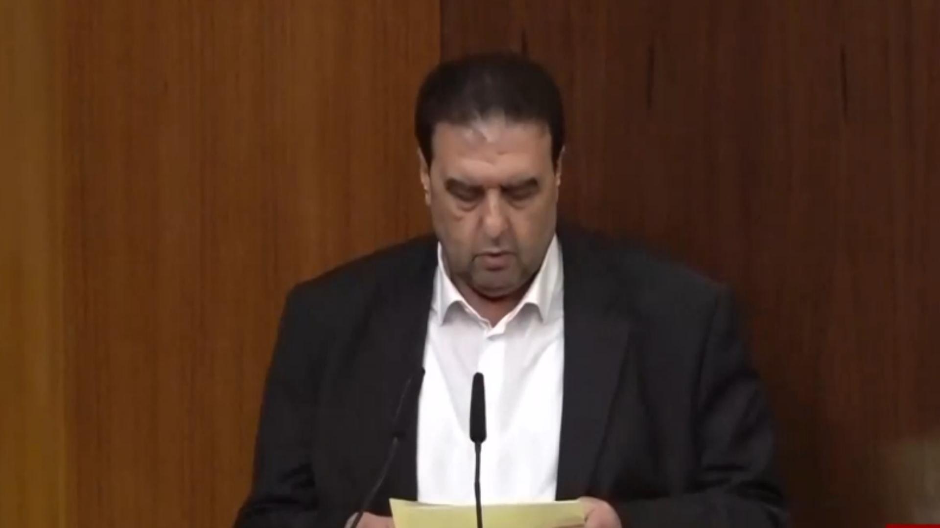 MP Walid Baarini: We hold the government responsible for its actions and results, and the main question for building the state and enforcing its authority is: “What have you done about controlling weapons, and why the delay?”