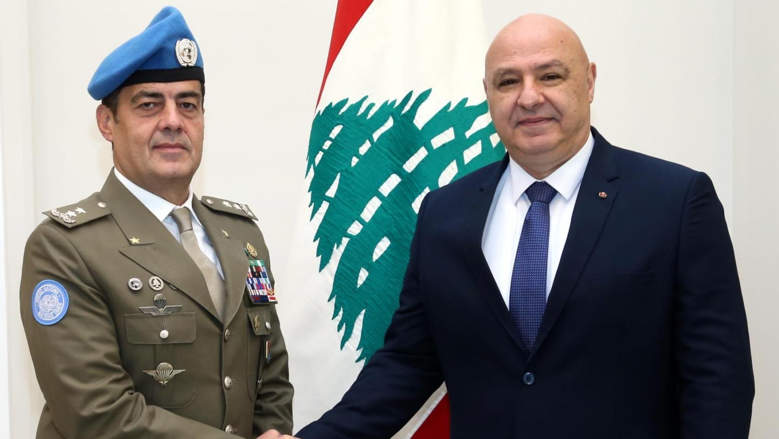 Aoun meets new UNIFIL Commander, reaffirms commitment to resolution 1701