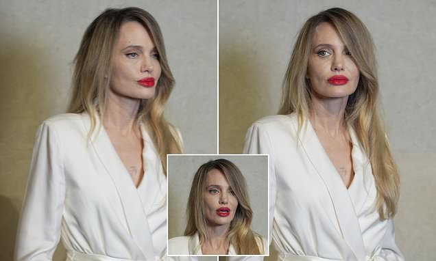 ملامح أنجلينا جولي تثير جدلاً... وهكذا أطلّت بروب أبيض في الصين!