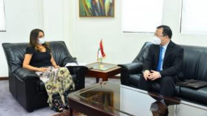 Akar meets China's Ambassador, UN Special Coordinator