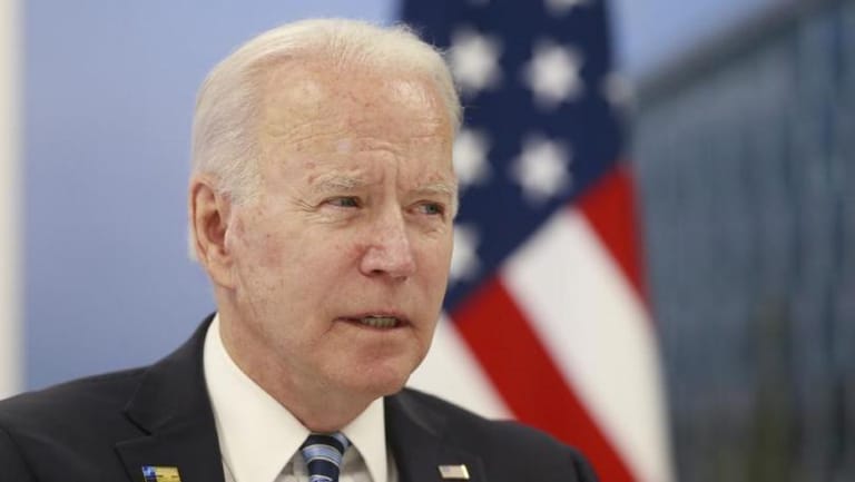 Biden arrives in Geneva ahead of tense summit with Putin