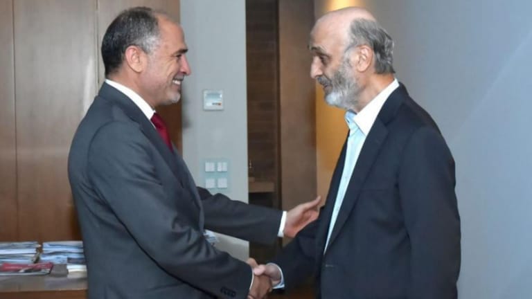 جعجع استقبل السفير التونسي