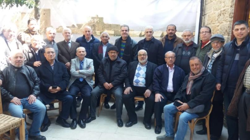 أسامة سعد التقى مخاتير صيدا
