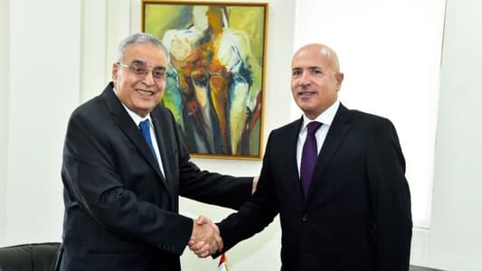 Bou Habib discusses with diplomats bilateral relations