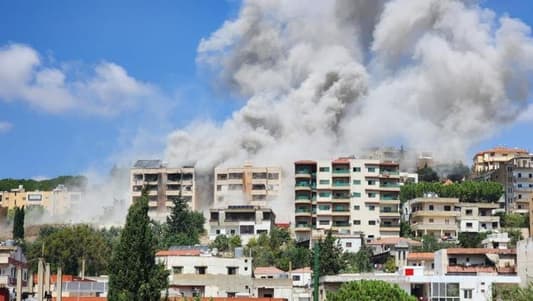 Ministry of Health: Eight people were injured in the airstrike on a building in Nabatieh