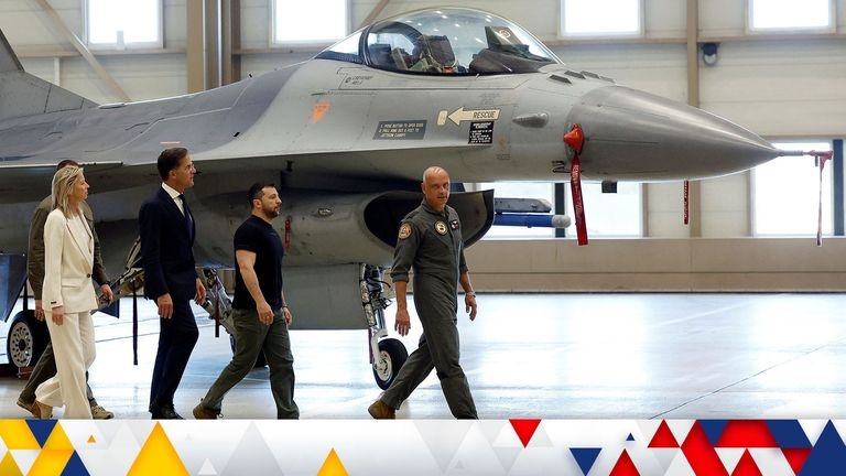 Netherlands, Denmark commit to delivering F16s to Ukraine