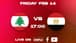 Stay tuned for a match between the Lebanon and Egypt basketball teams in the Doha International Basketball Tournament at 5:00 pm, live on MTV