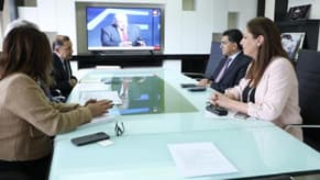 مرقص بحث مع وفد "اليونيسف" في تعزيز التعاون