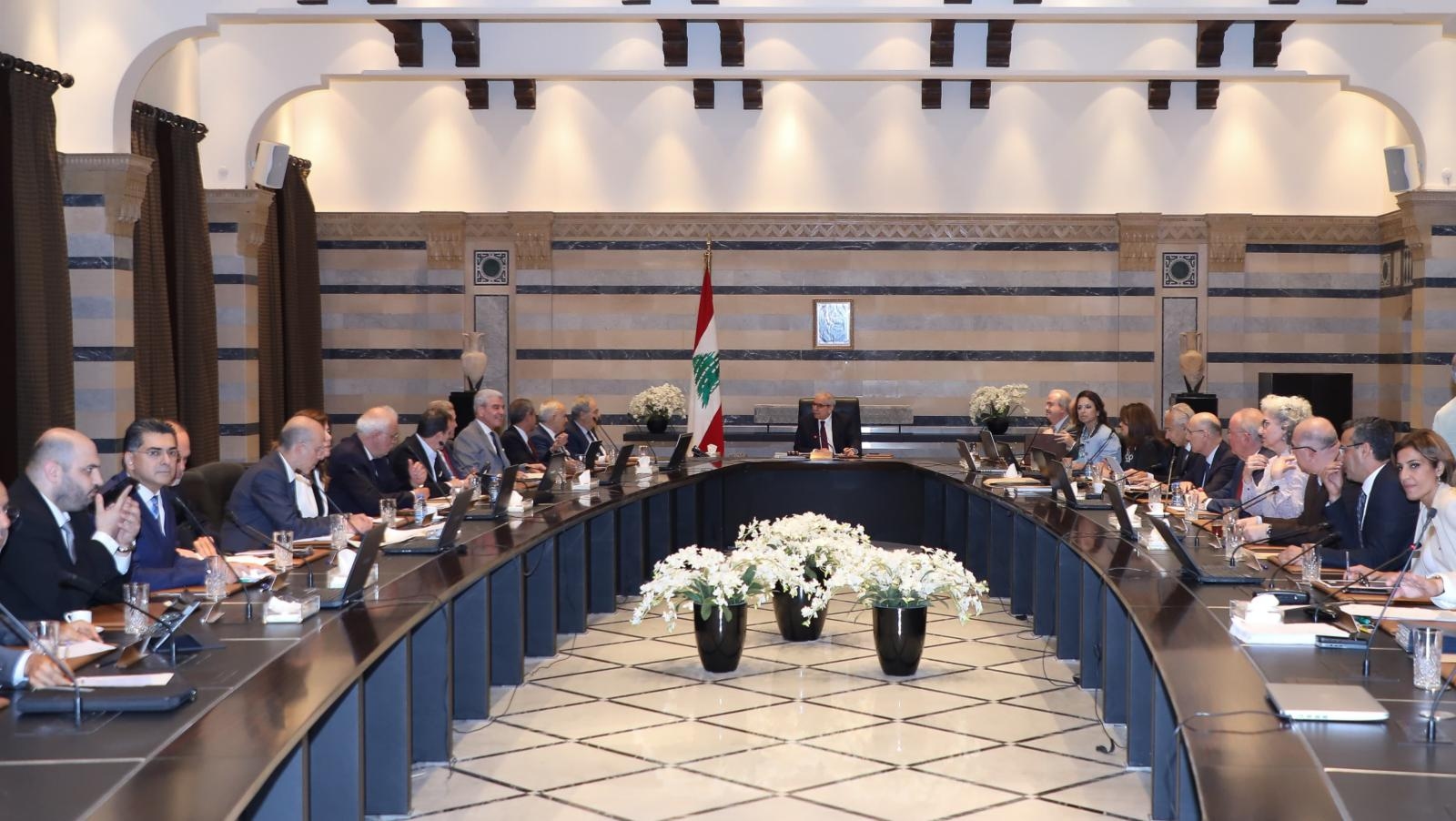 PM Nawaf Salam chairs Cabinet session at Grand Serail