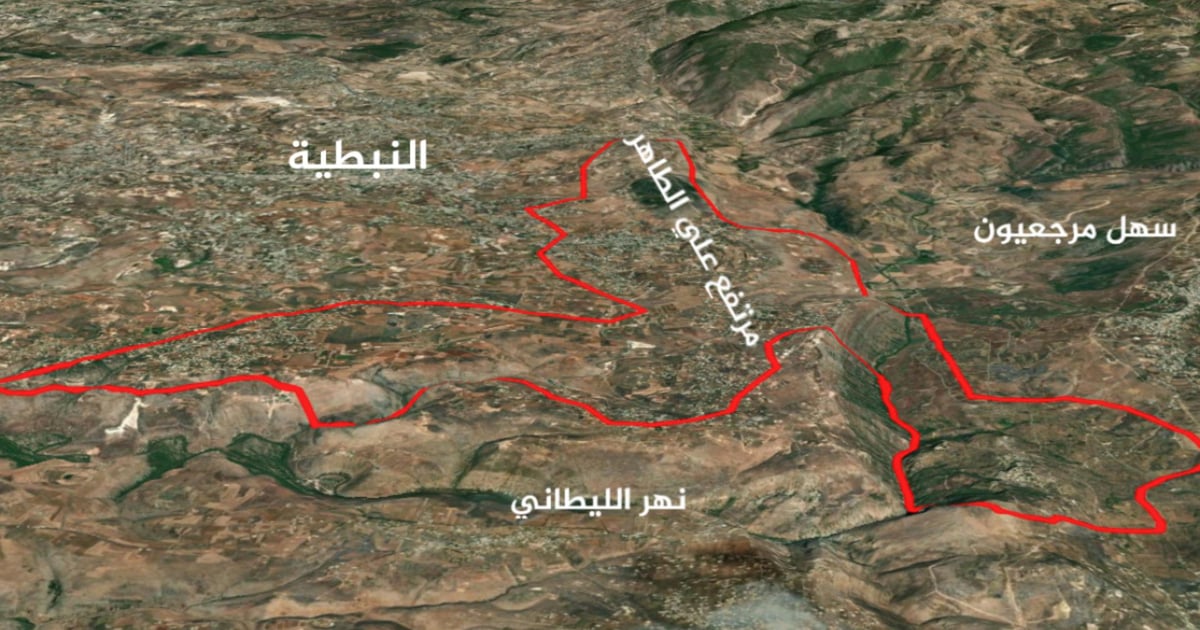 Will Ali Al-Tahir Height Change South Lebanon Map? - News Directory 3