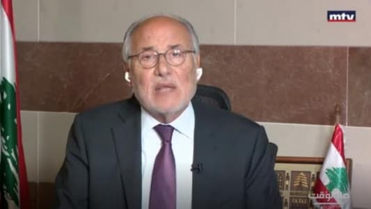 Caretaker Minister of Education Abbas Halabi to MTV: Visiting Syria is not the solution to the displacement issue, we do not know how Syrians think, and what we need is a unified Lebanese decision