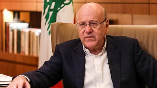 Mikati meets Head of French military delegation partaking in ceasefire oversight committee