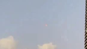 Watch: Interception of Missiles Over Tel Aviv