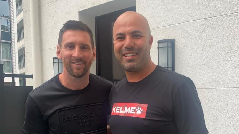 بالصّور: صبحي قبلاوي في ضيافة ليونيل ميسي