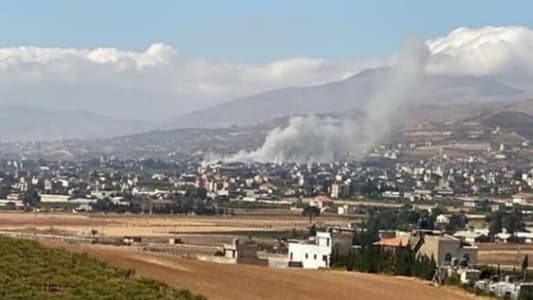 NNA: A series of airstrikes targeted Safad El Battikh in the Bint Jbeil district