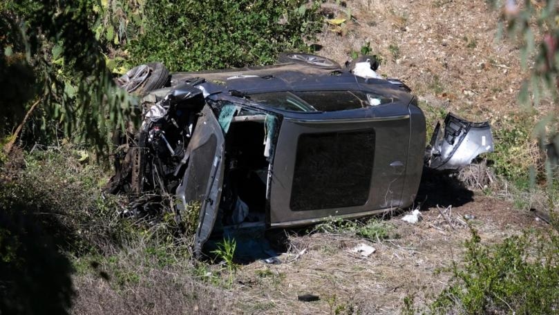 Photos: Tiger Woods Suffers ‘Multiple Leg Injuries’ After Serious Car Crash