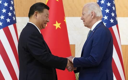 Biden, Xi meet as US-China military, economic tensions grind on