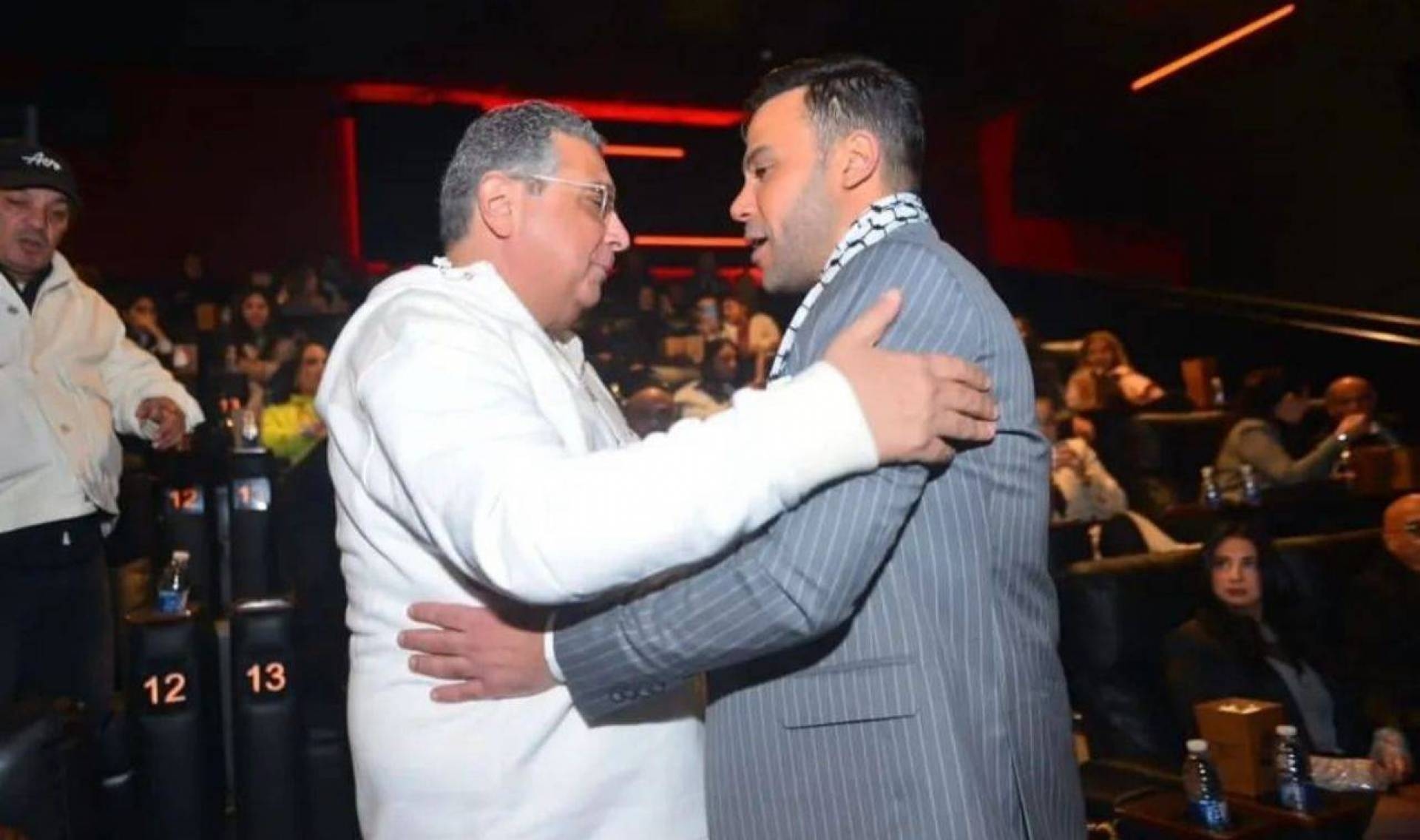 بالصور: ياسمين صبري ومحمد إمام في العرض الخاص لـ "أبو نسب"