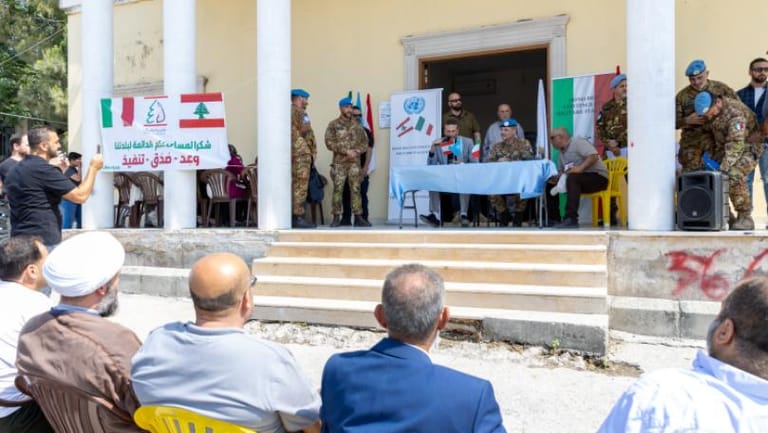 1600 مبادرة صحية وتعليمية بتوقيع "اليونيفيل"