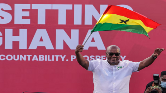 Ghana's former president wins election