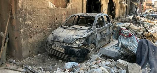 Explosive device blows up car in Damascus - MTV Lebanon