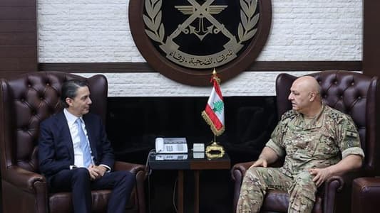 Army chief meets Hochstein