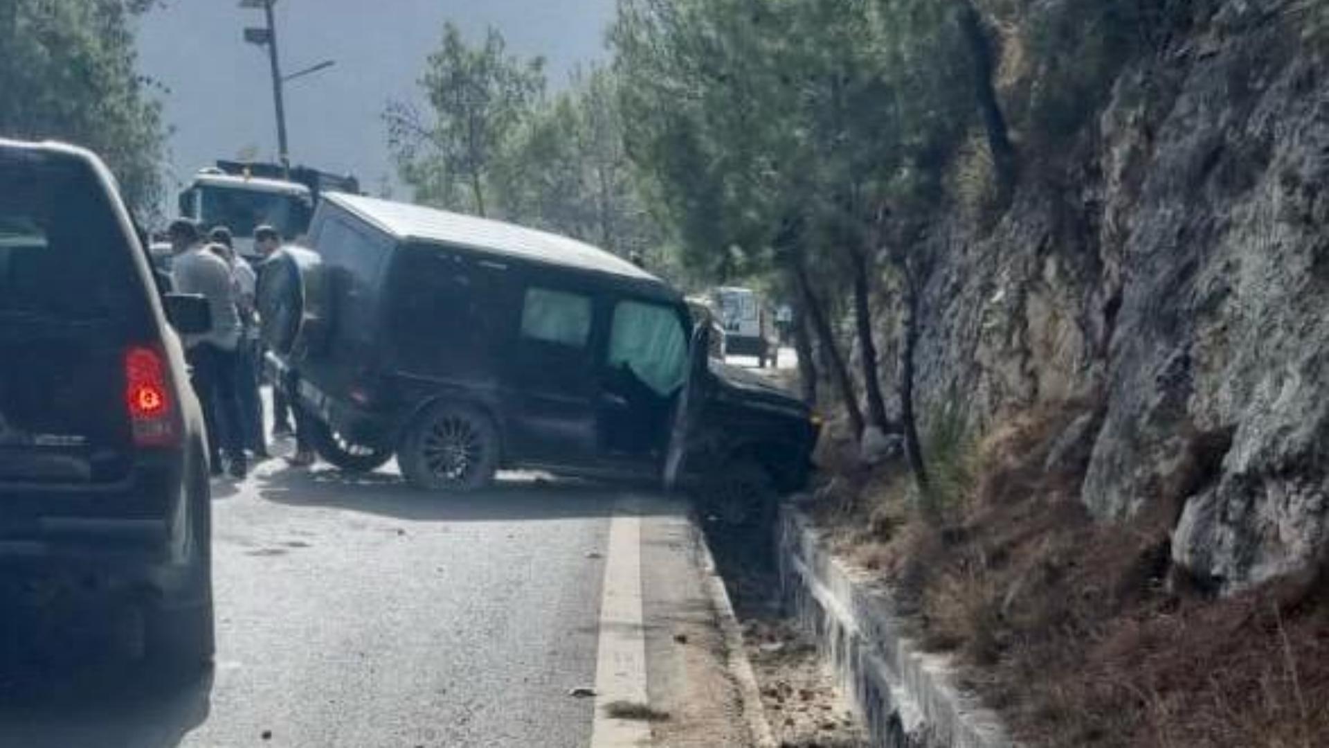 بالصّورة: حادث سير للنائب تيمور جنبلاط