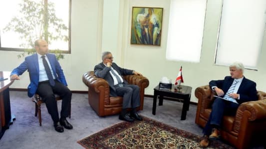 Bou Habib meets UNICEF Representative