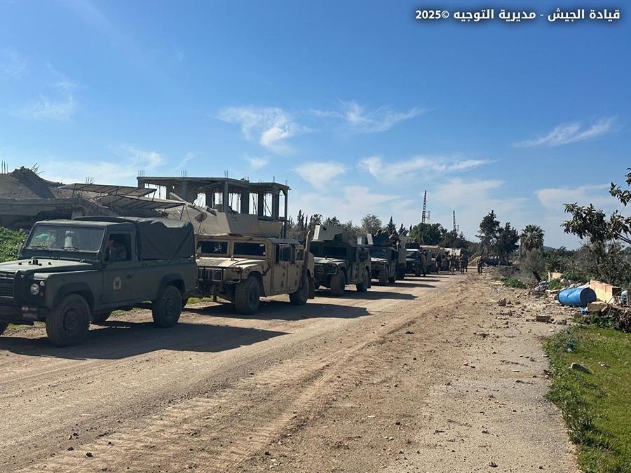 Photos: The army continues its deployment in border areas