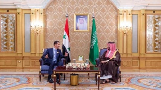 Photo: Crown Prince Mohammed bin Salman meets with Syrian President Bashar al-Assad