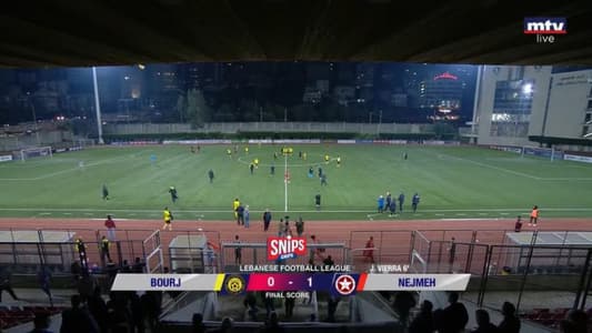 النجمة يفوز على البرج 1-0 ويستمر بملاحقة العهد والأنصار ضمن سداسية الأبطال من "Snips" بطولة لبنان لكرة القدم
