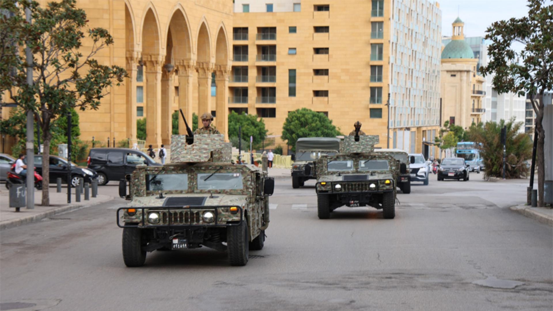 بالصور: الجيش في الضاحية الجنوبية