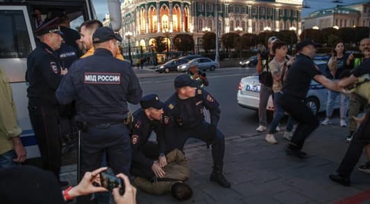 Sixty-six detained, 50 police injured during Georgia protest: Russian agencies