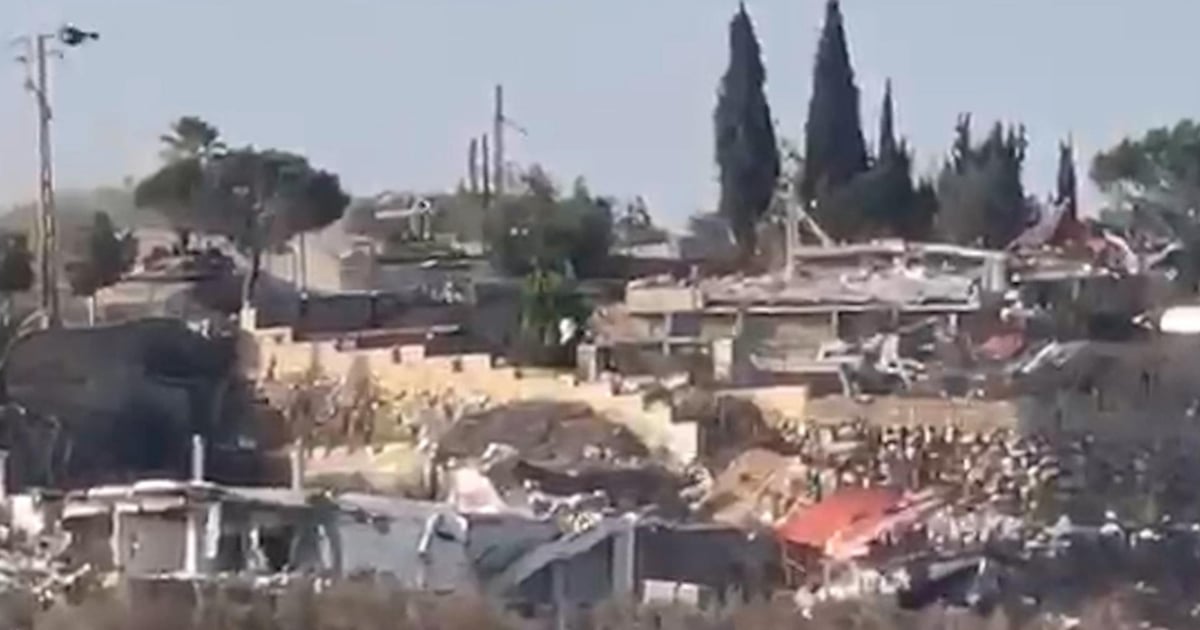 Watch: Israeli Tanks Advance Toward Aita al-Jabal