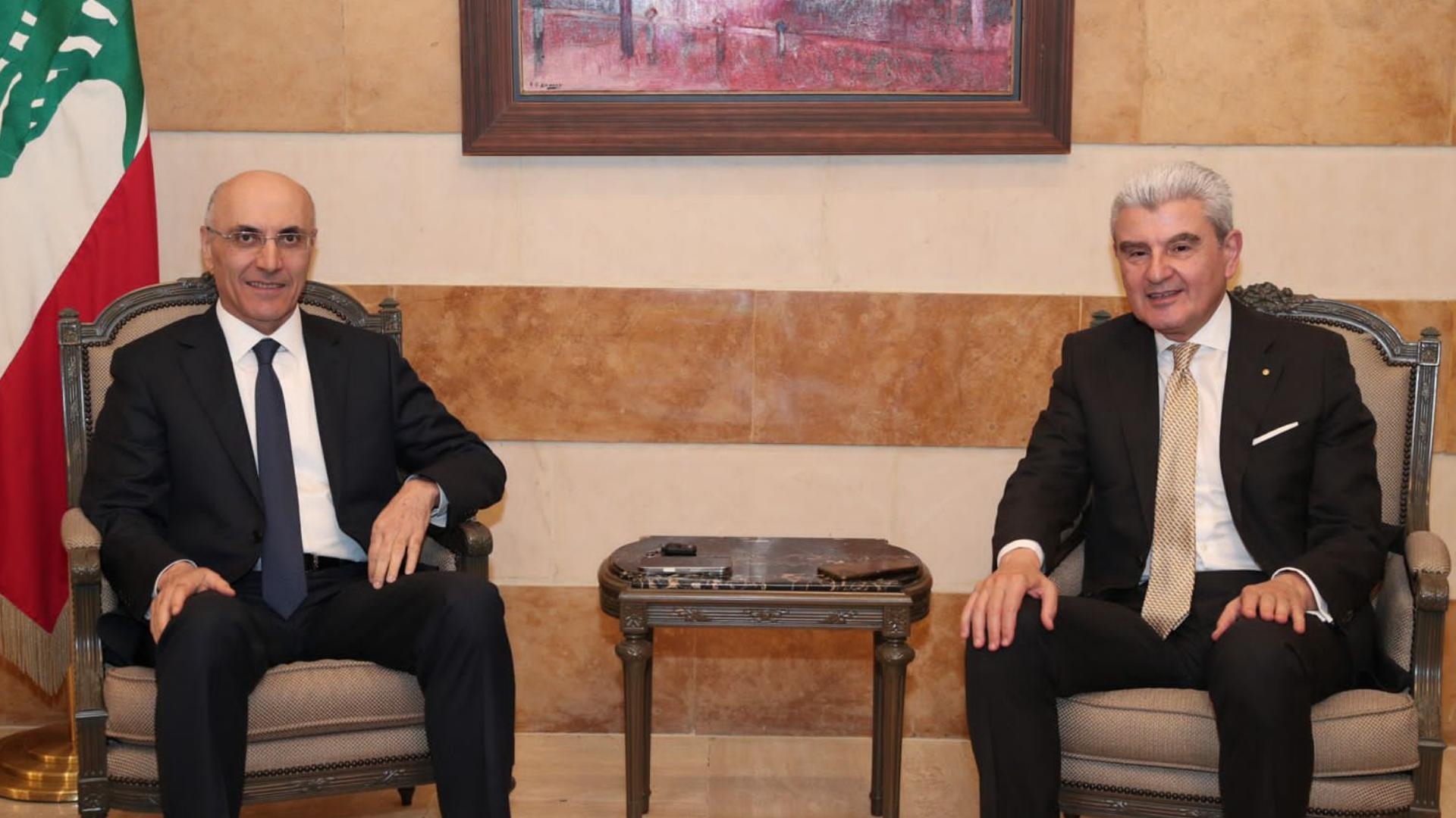 الحجار عرض مع عيسى الخوري للملفات ذات الاهتمام المشترك