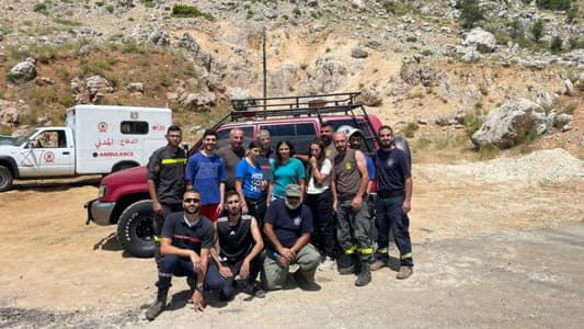 إنقاذ 6 مواطنين ضلوا طريقهم في منطقة صخرية وعرة
