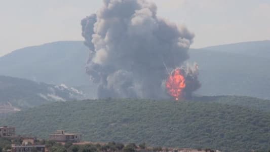 NNA: 5 Israeli airstrikes targeted Qellaya in the Western Bekaa, with one of them destroying a house in Dlafy where a father and his daughter reside