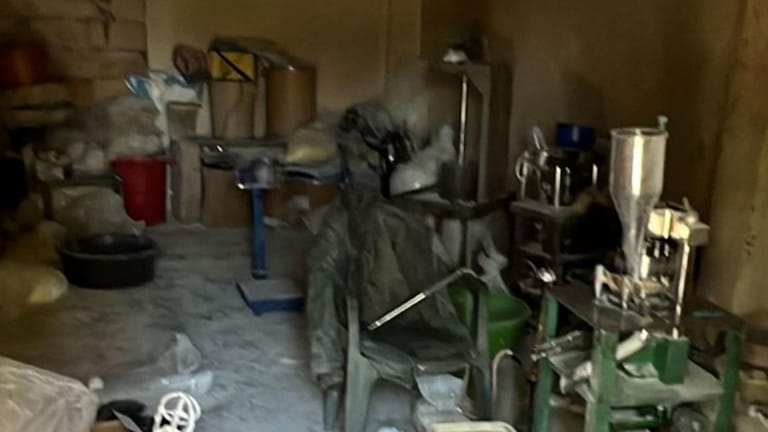 بالصّور: هنا تُصنع المخدّرات