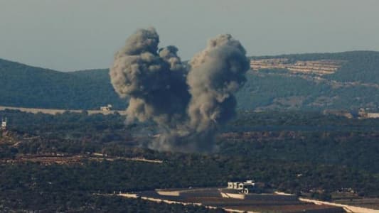 NNA: 8 consecutive airstrikes targeted the town of Kherbet Selem in the Et Tabbale area of the Bint Jbeil district