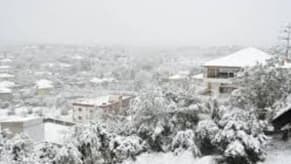 Snowfall begins in Akkar as authorities prepare for storm