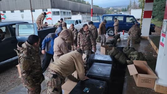 الجيش: سنرسل ١٥ عنصرًا من فوج الهندسة إلى الجمهورية العربية السورية للمساهمة في أعمال البحث والإنقاذ