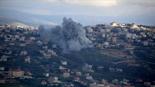 NNA: An Israeli airstrike targeted Bint Jbeil