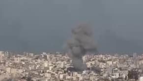 Watch: Israeli Airstrike Targets Dahieyh