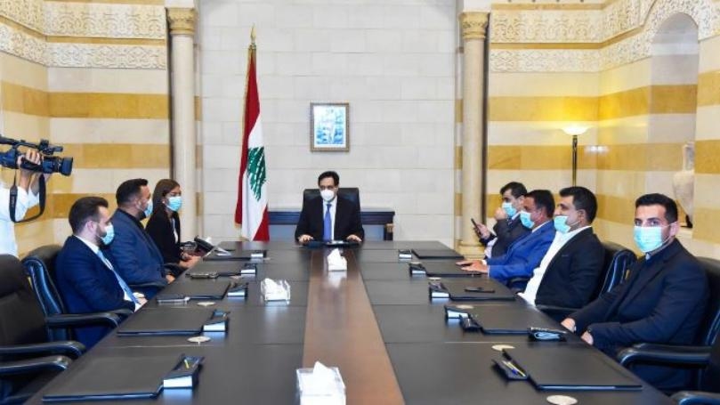 دياب استقبل وفد جمعية الصداقة اللبنانية الزيمبابوية